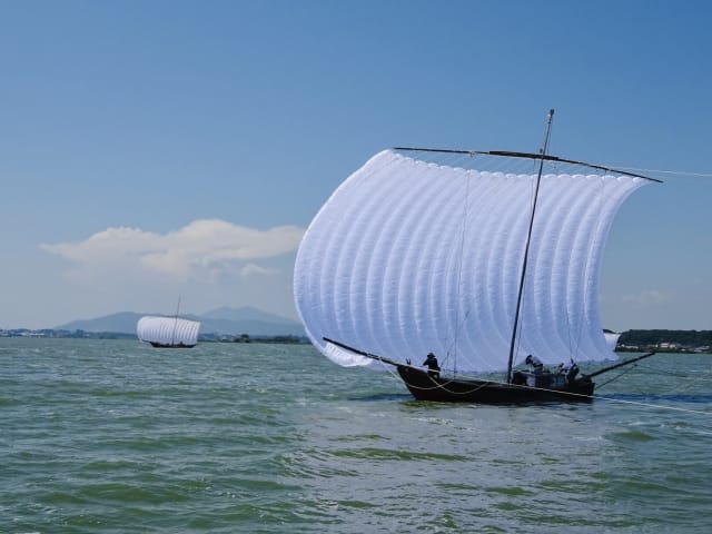 霞ヶ浦帆引き船