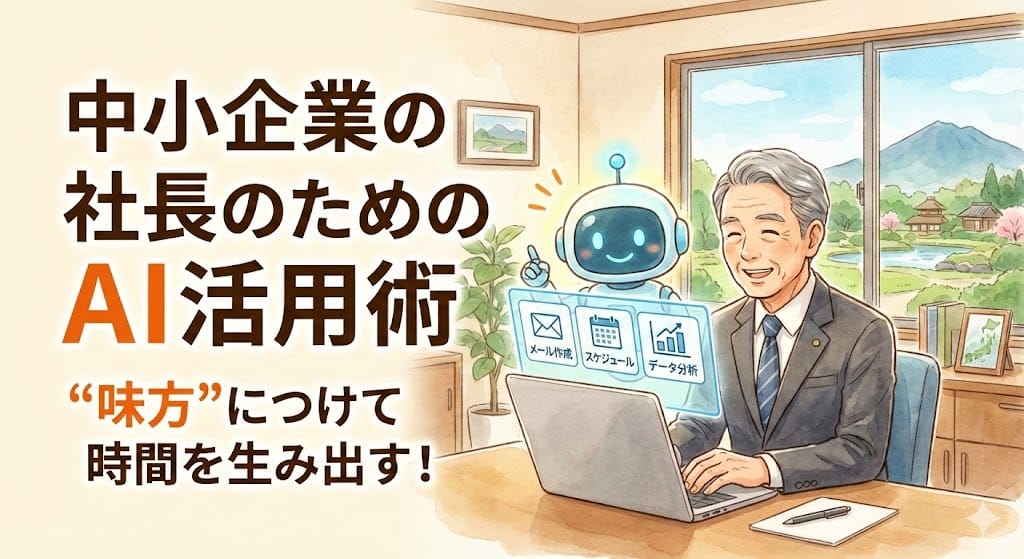 中小企業社長のためのAI活用術