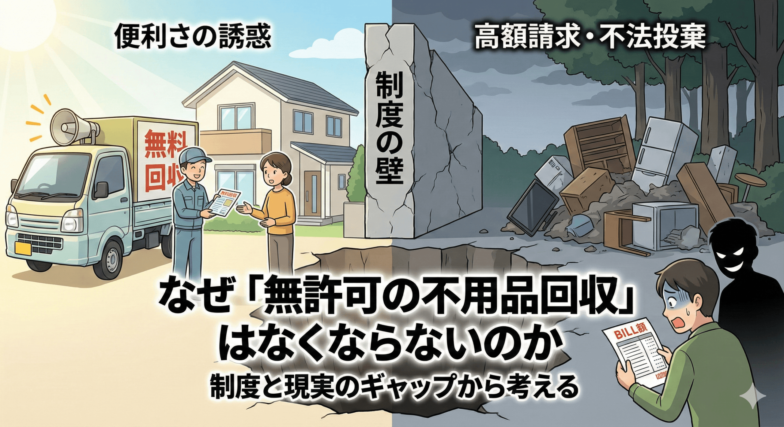 無許可不用品回収業者