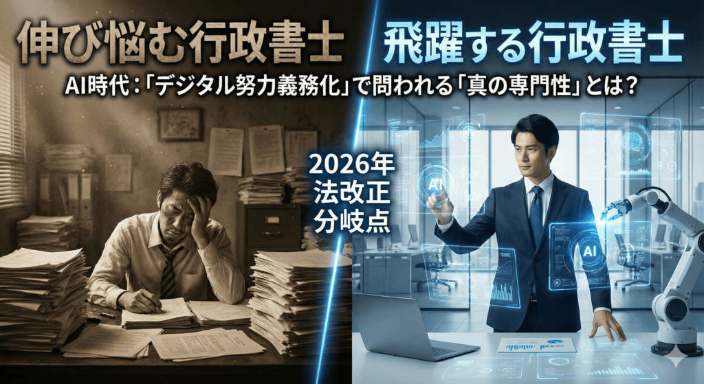 AI対応で飛躍する行政書士